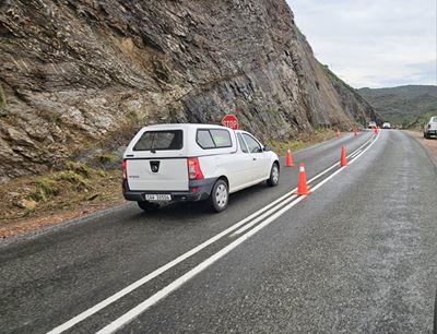 Pad tussen George en Oudtshoorn gedeeltelik oop