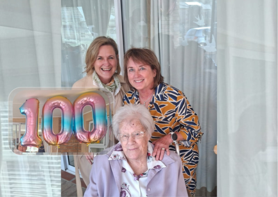 Groot-Brak-inwoner vier 100ste verjaarsdag