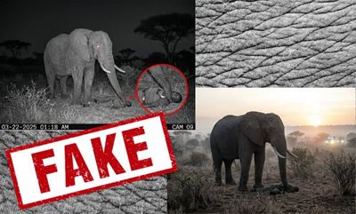 Viral ‘loyal elephant’ ranger story in Kruger National Park exposed as fake