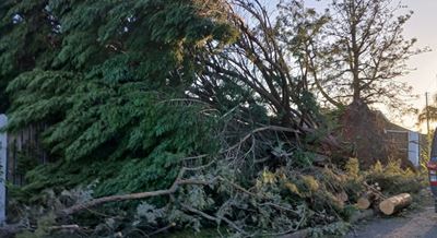 Storm-related power outages affect parts of George