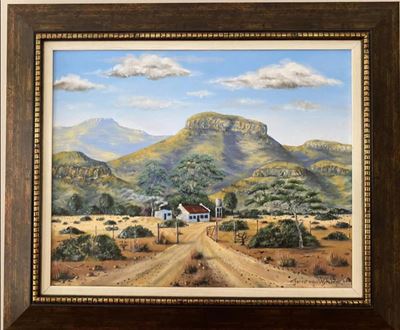 Gerrit van Wyk bring die Karoo se hartklop in kuns