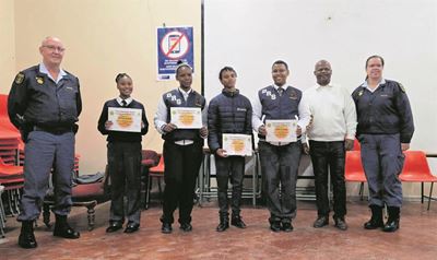 Vyf leerders nou junior kommissarisse