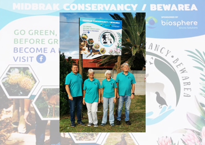 New sign shines spot- light on Midbrak conservation
