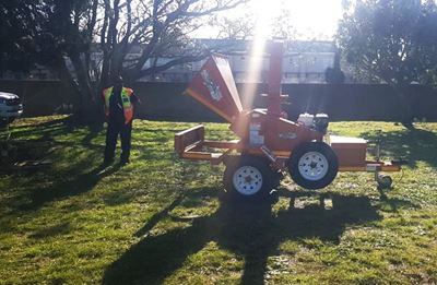 Chipping site temporarily available in George South