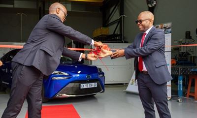 Toyota partners with Government to further hydrogen mobility in SA