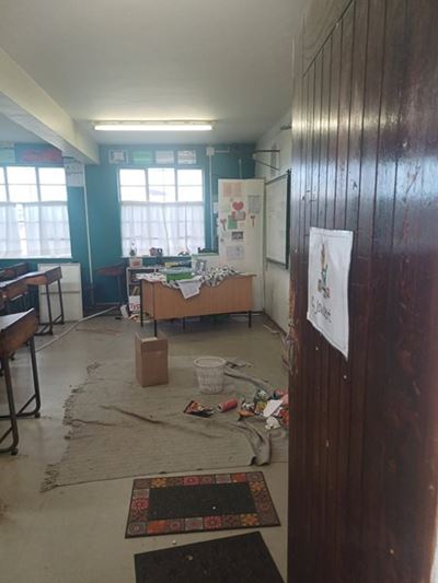 Vandalisme en diefstal by Hoërskool Pacaltsdorp