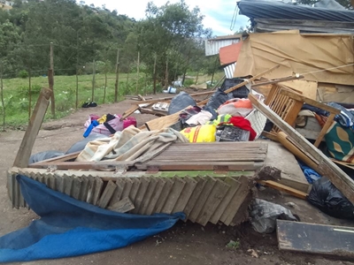 Keep your animals indoors while strong winds batter the Garden Route 