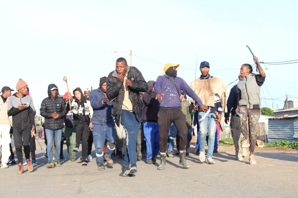 IN PHOTOS: Protesters march through KwaNonqaba