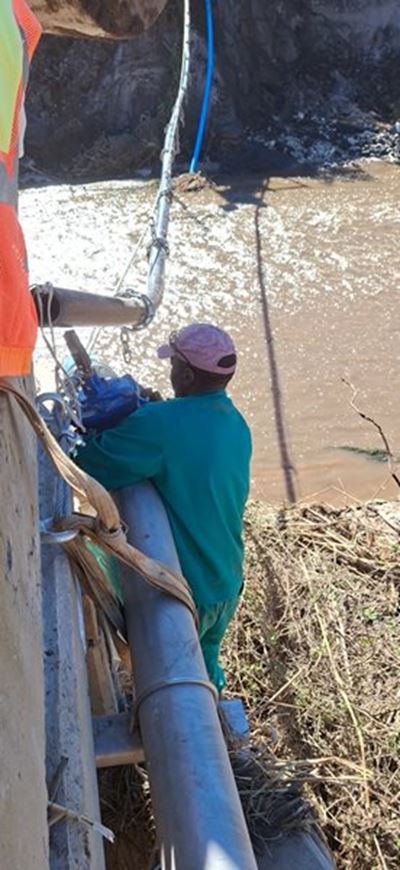 Weather-related water and road issues are currently affecting the areas of George, Uniondale, and Haarlem