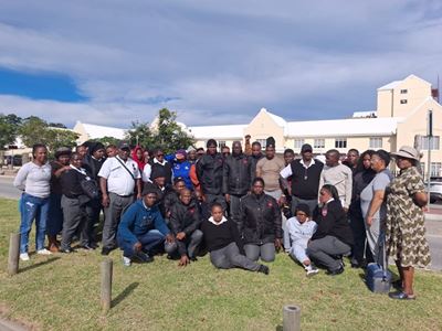 Security guards strike over months of unpaid salaries  