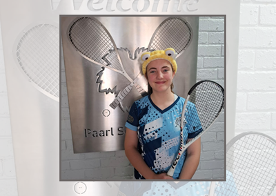 Mossel Bay squash star in the making: Megan