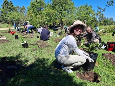George and Japan rooted in friendship at the Garden Route Botanical Gardens