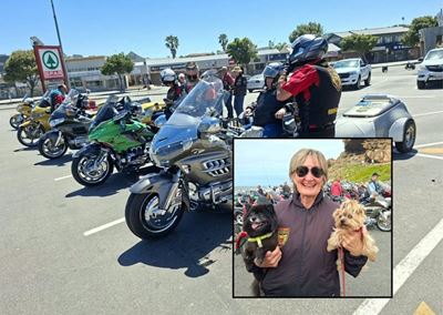 Wing Riders motorcycle club visits Mossel Bay