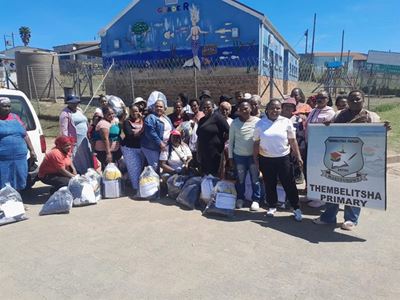 Thembelitsha learners receive school uniforms from Sassa