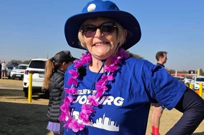Helen Zille emerges from spinning car in Joburg election stunt