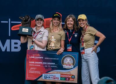 Albertinia spog met kampioen-lamsvleis