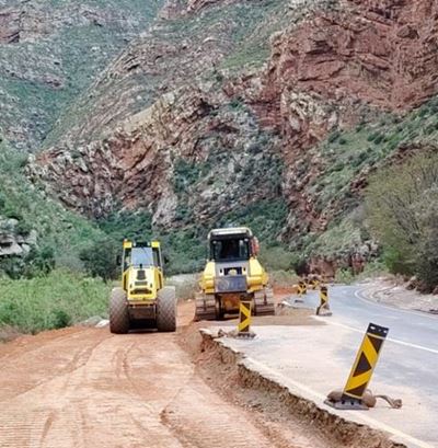 Meiringspoort road repairs progresses, partial reopening expected in 2027