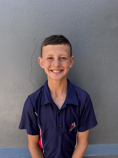Bertie Barnard se atlete laat waai