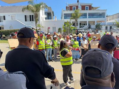 Peaceful Bitou march calls for equal application of the law and stronger community protection