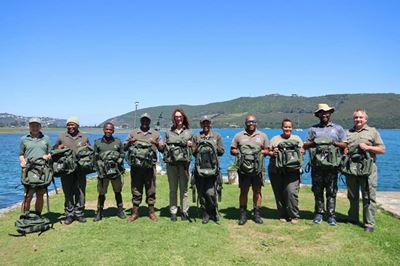 SANParks Honorary Rangers donate 35 patrol bags