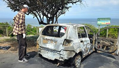 Wilderness vehicle fire raises concerns over emergency response time and first aid