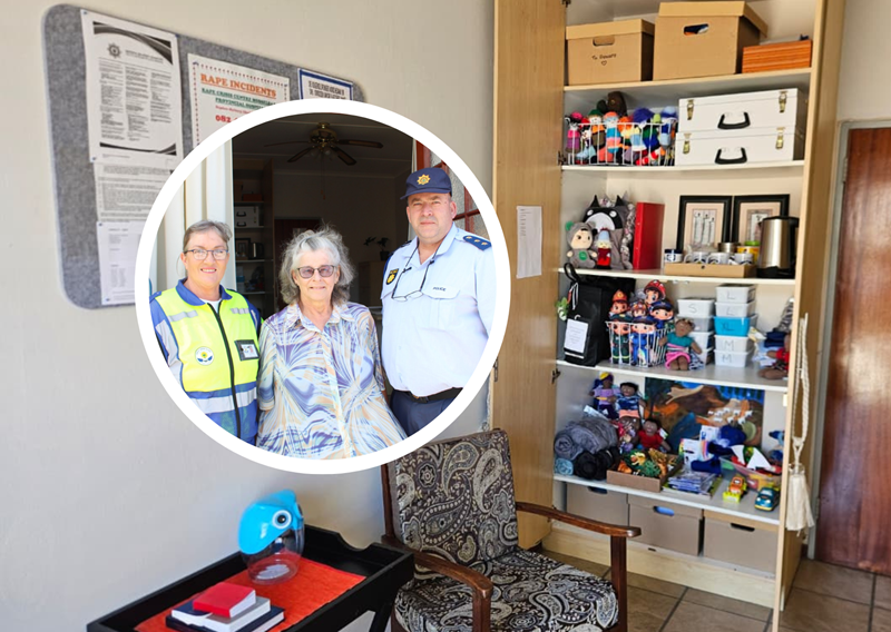 Great Brak SAPS has new safe space for victims