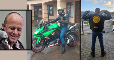 Mossel Bay motorcyclist and devoted father of 3 mourned