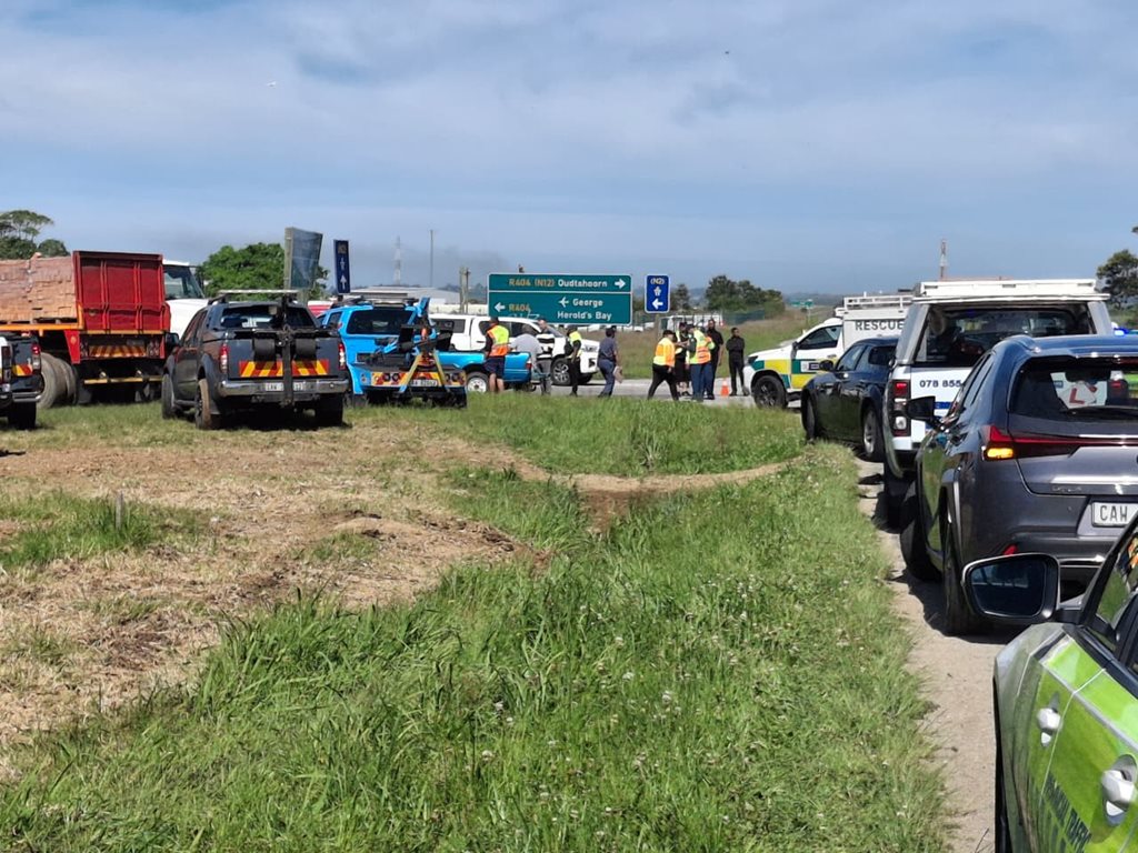 Traffic accident near George Airport
