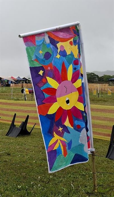 George-Suid flies high at kite festival