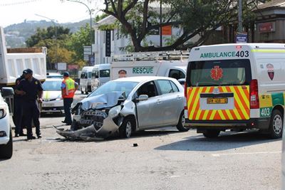 Close call for 91-year-old