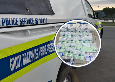 Great Brak Police confiscate 20 000 painkillers, arrest 2 carriers