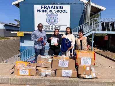 Uniform donation brings hope to Fraaisig learners