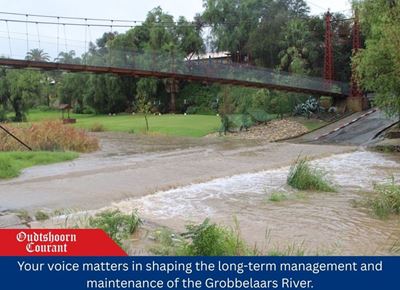 Your voice matters in shaping the long-term management and maintenance of the Grobbelaars River