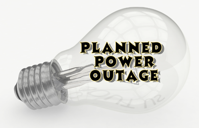 Planned power outage: New Dawn Park