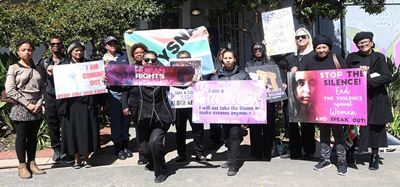 Knysna stands together against GBV