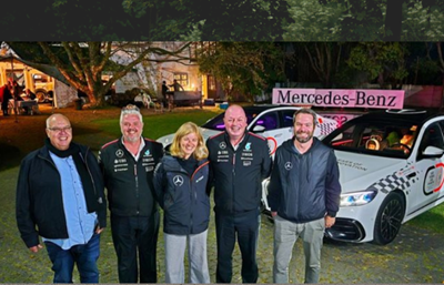 Mercedes-Benz 140-year world tour brings international motoring enthusiasts to George