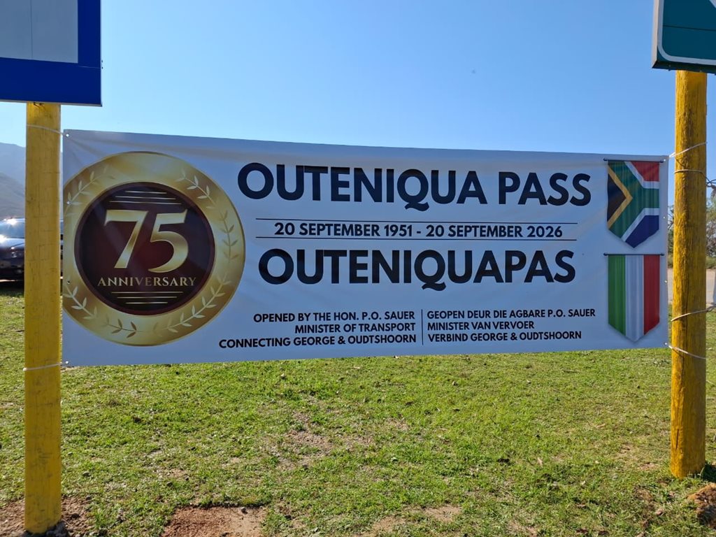 Outeniquapas vier 75 jaar met George-erfenistrust