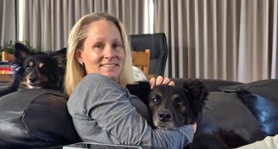 Three-legged Gypsy is home - for good