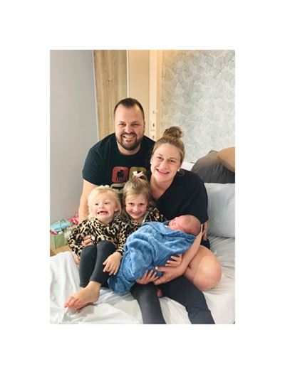 Baby Alexander tips scale at 5.23kg