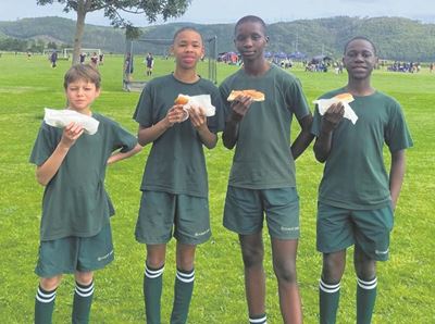 Soccer day at Oakhill
