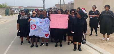 Thembalethu women take a stand against gender-based violence
