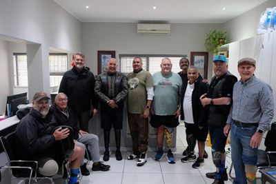 Wheels of Hope amputee motorcyclists tour South Africa to support others
