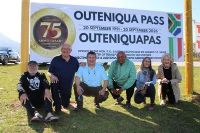 A toast to the Outeniqua Pass