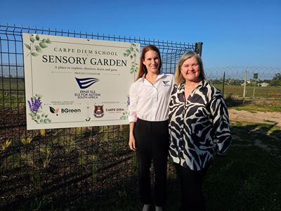Carpe Diem School opens sensory garden for its learners