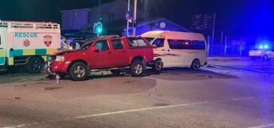 Six vehicles involved in CBD crash 