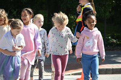George Prep Grade R learners taught road safety by Outeniqua Scholar Patrol