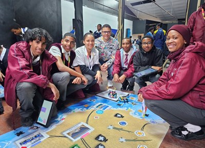 Learners gather for EdenX Hackathon at George High