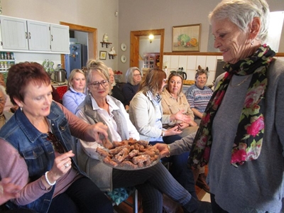 Gardening club also has a sweet tooth