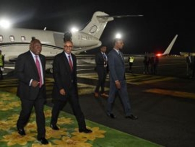 President Ramaphosa arrives in Ethiopia for AU meeting