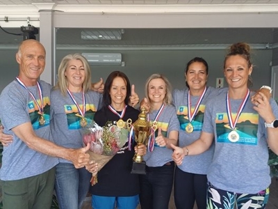 Swimmers back after tackling 'Kilimanjaro'